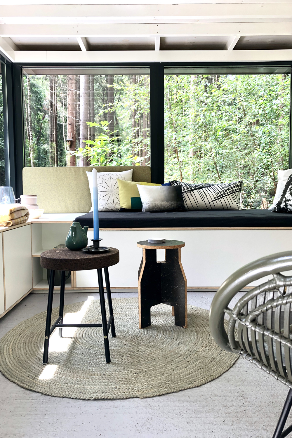 duurzaamheid interieur boshuisje