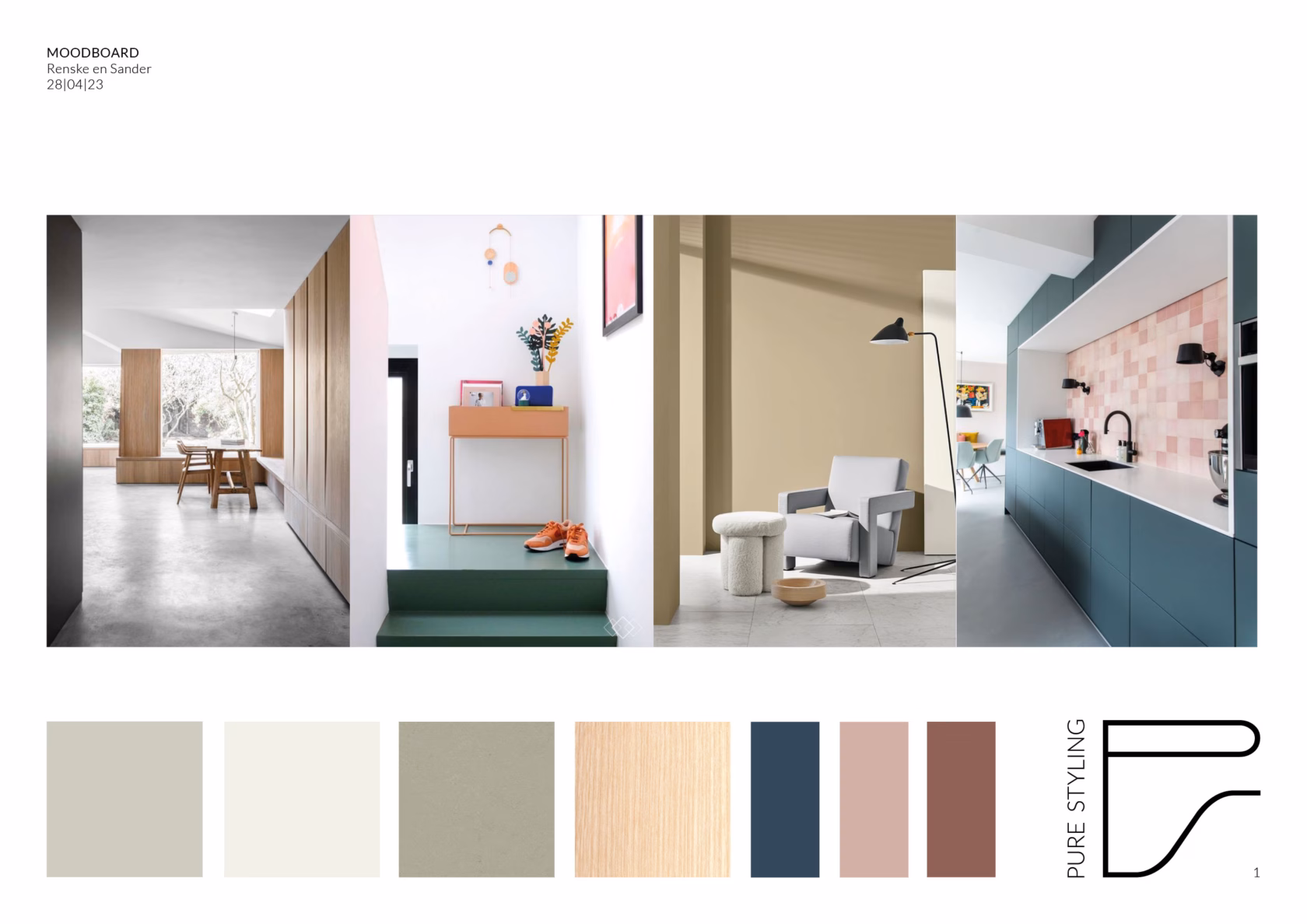 moodboard dubbelwoning Uden